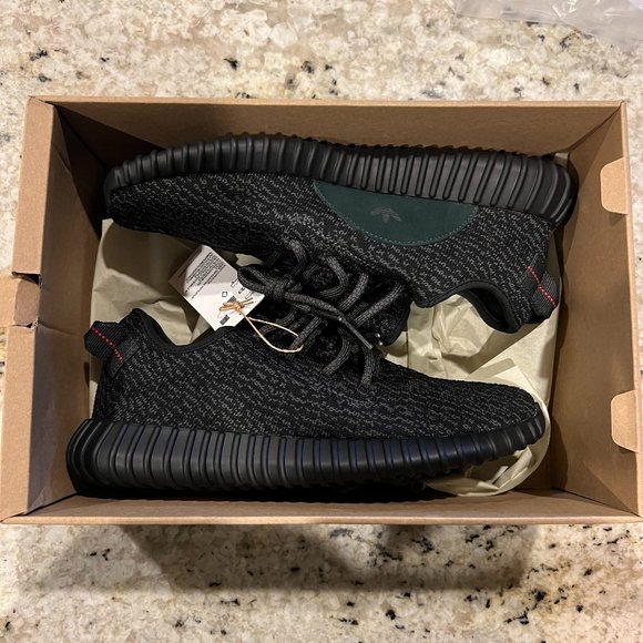 Yeezy 350 pirate blaack main image 5